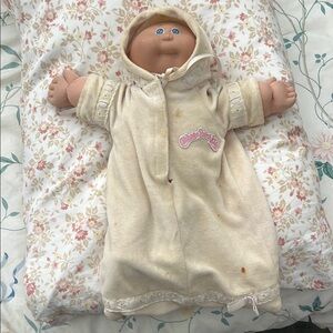 Cream and Pink Cabbage Patch Kid Doll with Accessories
